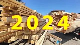 Impressionen 2024 Mobiles S&auml;gewerk #portable #sawmill #impressions #woodworking #s&auml;gewerk #holzs&auml;gen