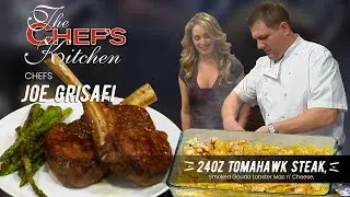 Tomahawk Ribeye Steak & Lobster Mac and Cheese | Chef Joe Grisafi