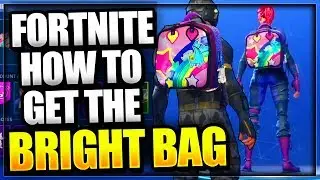 Fortnite: How to Unlock *NEW* Brite bag on Fortnite battle Royale RAINBOW Bright Bag Backpack Skin