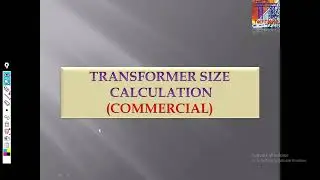 Transformer Size Calculation | Transformer for Com. Building | ट्रांसफार्मर का साइज कैसे निकले