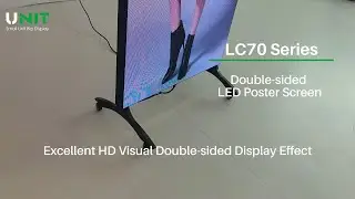 Discover the Power: LC70D 750x2000mm Double-Sided LED Banner Screen
