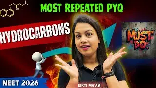 🔹 Hydrocarbon NEET PYQs | Most Repeated & High-Scoring Questions
