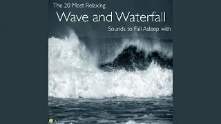 Small River Falls During Soothing and Heavy Rainfall