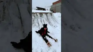 Snow Slide in Utah