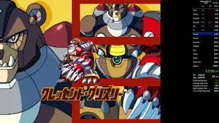 Mega Man X5 -100% Speedrun in 1:01:25 [27:48 IGT]