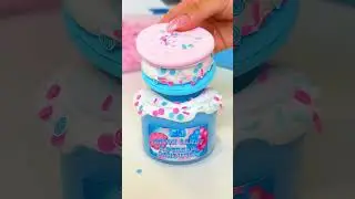 Let's Assemble Cotton Candy Ice Cream Sandwich 💙 shop on www.snoopslimes.co