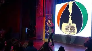 JMKO MANGUBA OPENS 6TH OUTSTANDING MEN & WOMEN OF THE PHILIPPINES 2022 PROGRAM WITH SONG NUMBER