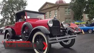 1929 Ford Model A Pickup Truck Texas cruiser pre-war classic automobile Emory, Texas car show 2018
