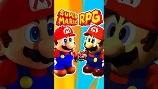 Super Mario RPG vs. Remake - COMPARACI&Oacute;N de su Intro #nintendo #supermario #shorts
