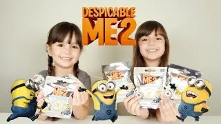 Despicable Me 2 Minion Surprise Blind Bag Opening | Emily and Evelyn