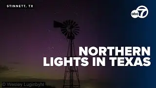 Northern Lights - May 11, 2024 - Stinnett, Texas (Credit: Wes Luginbyl)