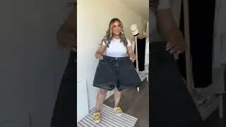 How to style mom shorts this summer 🤍💫 #midsizefashion #fashion #summeroutfits #casualoutfits