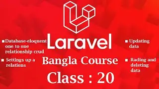 Laravel Reading and updating data || Laravel CRUD || Database Eloquent