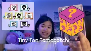 Unboxing and Testing the NEW Tiny Tan Tamagotchi!!