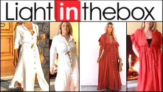 Light in the box try on haul summer dresses / REAL Review 2022