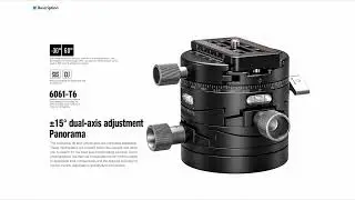 Leofoto 3D geared head  G20