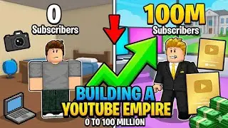  Zero to 100 Million Subscribers | #roblox #youtuber 