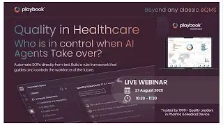 Quality in Healthcare - Who is in Control when AI Agents Take Over?