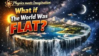 What If The World Was Flat? | Mind-Blowing Physics #Hashtags#FlatEarth #PhysicsMeetsImagination#Scie