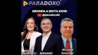 Bernardi, Maria Em&iacute;lia Voss. Richard Sanchez.Live Canal ParadoxoBr. Pol&iacute;tica brasileira e americana