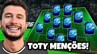 COMPREI UM TIME FULL TOTY MENÇÃO HONROSA!