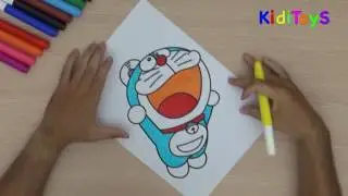 DORAEMON COLORING PAGES FOR KIDS #1 - KIDITOYS