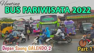 Bus Pariwisata di Galendo 2 Ciamis Awal Tahun 2022 | Luber Sampe ke Pinggir Jalan
