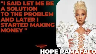 Hope Ramafalo: How she met her partner, Converse endorsement, Channel O, YouTube, Acting & Music.