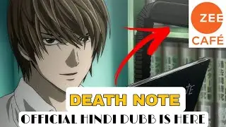 Death note official hindi dubb is here |#deathnote