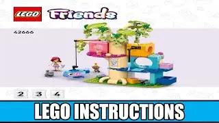 LEGO Instructions - Friends - 42666 - Cat Birthday Party - Pets (Book 2)