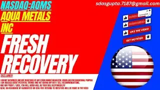 AQMS STOCK : FRESH RECOVERY | AQUA METALS STOCK