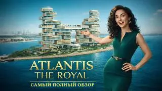 НОВАЯ КВАРТИРА 222 м2 на Пальме в Дубае! Полный обзор Atlantis the Royal для роскошной жизни у моря