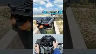 Lamborghini IMPOSSIBLE Barrel rolls & Parking stunts! Forza horizon 5! #shorts