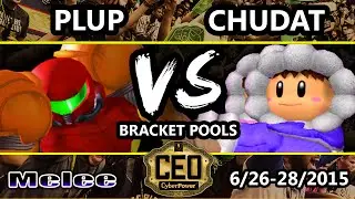 CEO 2015 - Plup (Samus) Vs. Chudat (Ice Climbers) SSBM Bracket Pools WF - Smash Melee