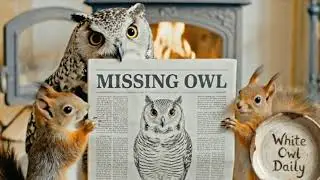 White Owl Daily | I&rsquo;m here 🤍🦉