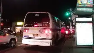 NYCT Regional Bus: Nova Bus RTS 5126 Blackback B49 Bus@Rogers Avenue/Empire Boulevard!