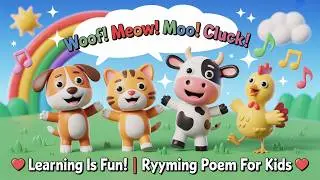 Learning Is Fun! | Animal Song  | 5 Little Monkeys Song | Shapes Song | Color Song | Rhymio Kids