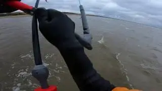 Kiteloop session with 2020 North Orbit 9/10 and 2020 Naish Pivot 9