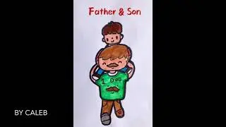 How to Draw Father and Son
