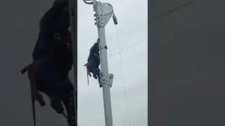 Один день из жизни электромонтера ⚡ #РаботаВЭнергетическойКомпании #ВысоковольтнаяСвязь #Квалифиц...