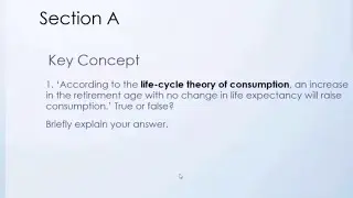 (EC2065) Macroeconomics - Suggested Examination Approach 2011 Zone A Section A