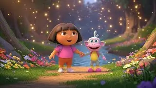 Dora Sigue la Canción del Río Cantante | Rimas Infantiles y Canciones para Niños