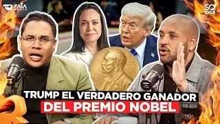 MARIA CORINA MACHADO NO MEREC&Iacute;A EL PREMIO NOBEL DE LA PAZ, TRUMP SI