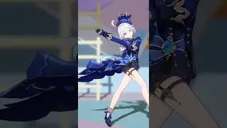 Furina DEEP BLUE TOWNへおいでよ 【Genshin Impact MMD】 #furina