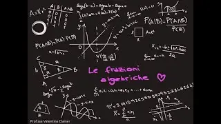 Le frazioni algebriche