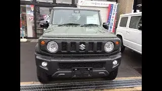suzuki ４代目新型jimny SIERRA「ジムニーシエラ」誕生  20年目のﾌﾙﾓﾃﾞﾙﾁｪﾝｼﾞを見て来ました！