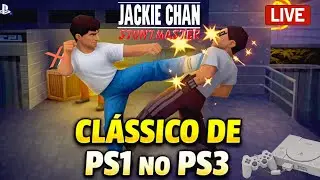 JACKIE CHAN NO PS3! 🥋 O melhor jogo de luta do PS1? #3 (LIVE VERTICAL)