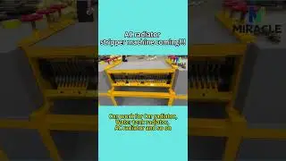 radiators recycling machine