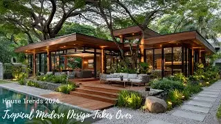 Design Trends for Houses 2026: Tropical Modern Architecture and Outdoor Living Spaces