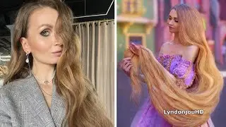 La rapunzel humana sí existe: es una mujer rusa y no corta su cabello desde 2007